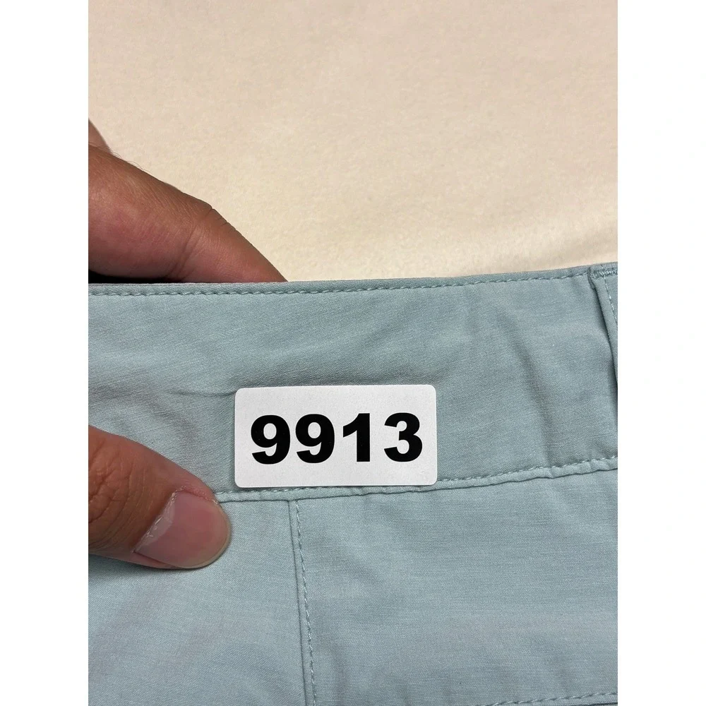 Faherty Belt Loop All Day Shorts ( Mens 31X9 Blue Grey Hybrid Stretch MSC0012